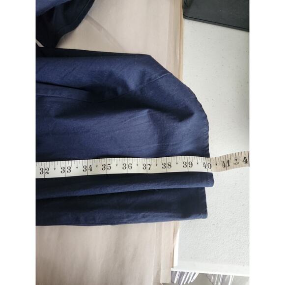 Wayward Fancies by eShakti navy Embroidered A Line dress sz 4 boho hippie office - Picture 10 of 12